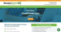 Desktop Screenshot of goaliesaver.com