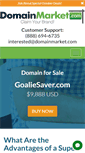 Mobile Screenshot of goaliesaver.com